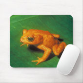 Orange Frosch Mousepad (Mit Mouse)