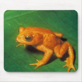 Orange Frosch Mousepad (Vorne)
