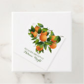 Orange Fruchtkonserven Geschenkanhänger (Beispiel)