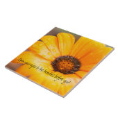 Orange Frühlings-Blitz-afrikanisches Fliese (Seite)