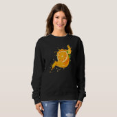 Orange Fruit 1 Sweatshirt (Vorne ganz)