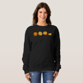 Orange Fruit 2 Sweatshirt (Vorne ganz)