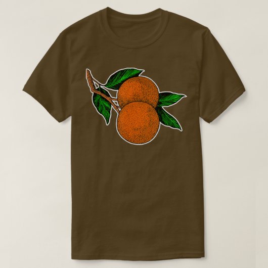 Orange Fruit 315 T-Shirt (Design vorne)
