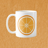 Orange Fruit Citrus Slice Kaffeetasse