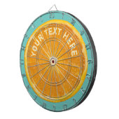 Orange Fruit Dartboard Dartscheibe (Vorderseite rechts)