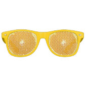 Orange Fruit Fresh Slice Sonnenbrille (Vorderseite)