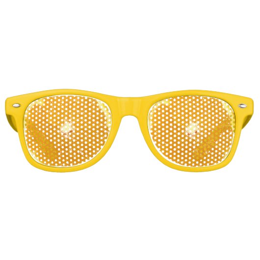 Orange Fruit Fresh Slice Sonnenbrille (Vorderseite)