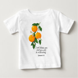 Orange Fruit Genesis 12:2 Baby T-shirt