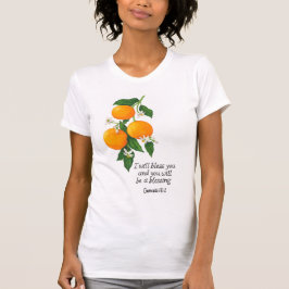 Orange Fruit Genesis 12:2 T-Shirt