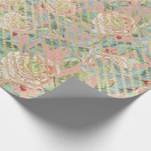 Orange Fruit Geschenkpapier (Ecke)