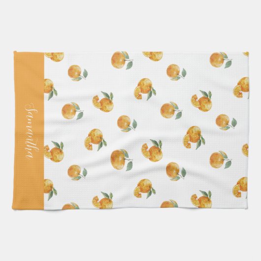 Orange Fruit Geschirrtuch (Horizontal)