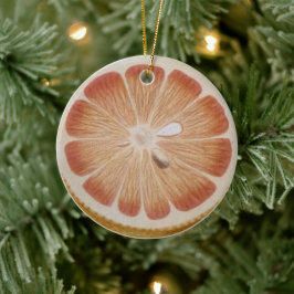Orange fruit keramik ornament