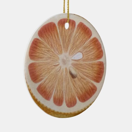 Orange fruit keramik ornament (Rechts)