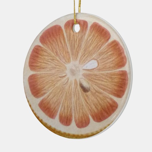 Orange fruit keramik ornament (Links)