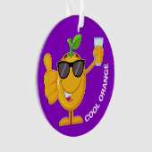 Orange Fruit Ornament (Vorderseite)