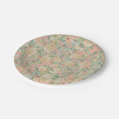 Orange Fruit Pappteller (Schrägansicht)