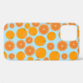 Orange Fruit Pattern Case-Mate iPhone Hülle (Rückseite (Horizontal))