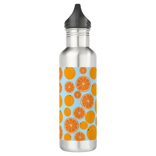 Orange Fruit Pattern Edelstahlflasche (Links)
