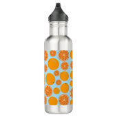 Orange Fruit Pattern Edelstahlflasche (Rechts)