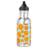 Orange Fruit Pattern Edelstahlflasche (Rechts)