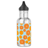 Orange Fruit Pattern Edelstahlflasche (Links)