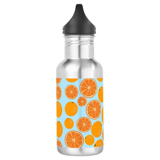 Orange Fruit Pattern Edelstahlflasche (Links)