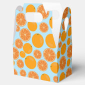 Orange Fruit Pattern Geschenkschachtel (Geöffnet)
