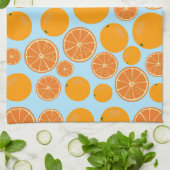 Orange Fruit Pattern Geschirrtuch (Gefaltet)