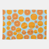 Orange Fruit Pattern Geschirrtuch (Horizontal)