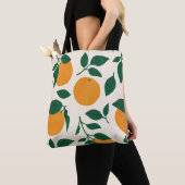 Orange Fruit Pattern Illustration Tasche (Von Nahem)