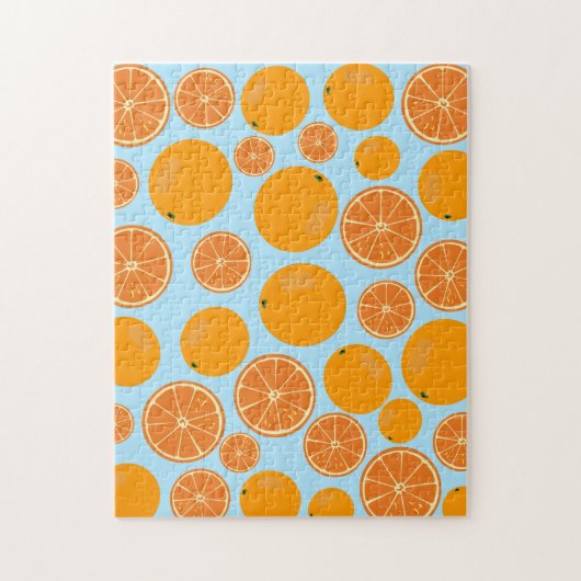 Orange Fruit Pattern Puzzle (Vertikal)