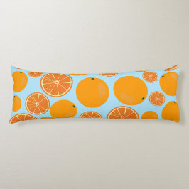 Orange Fruit Pattern Seitenschläferkissen