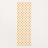 Orange Fruit Pattern Yogamatte (Vorderseite)