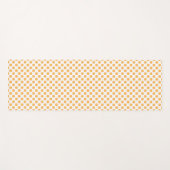 Orange Fruit Pattern Yogamatte (Vorderseite (Horizontal))