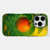 Orange Fruit Rainy Nature Case-Mate iPhone Hülle (Rückseite (Horizontal))