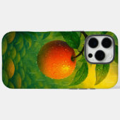 Orange Fruit Rainy Nature Case-Mate iPhone Hülle (Rückseite (Horizontal))