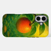 Orange Fruit Rainy Nature Case-Mate iPhone Hülle (Rückseite (Horizontal))