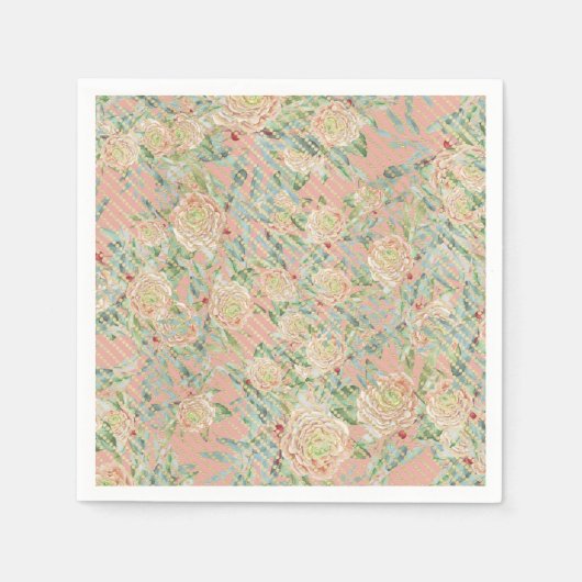 Orange Fruit Serviette (Vorderseite)