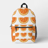 Orange Fruit Slice Bedruckter Rucksack (Vorderseite)