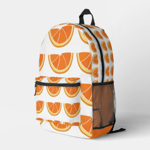 Orange Fruit Slice Bedruckter Rucksack