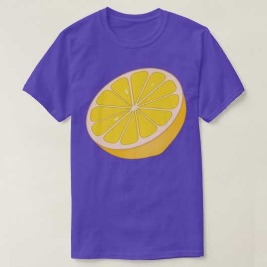 Orange Fruit Slice Fruit Lover T-Shirt (Design vorne)