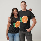 Orange Fruit Slice Fruit Lover T-Shirt (Unisex)