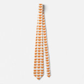 Orange Fruit Slice Krawatte (Vorderseite)