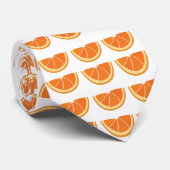 Orange Fruit Slice Krawatte (Gerollt)