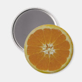 Orange Fruit Slice Magnet (Vorderseite/Rückseite)