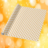 Orange Fruit Slice Muster Geschenkpapier