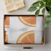 Orange Fruit Slice Seidenpapier (Geschenk)