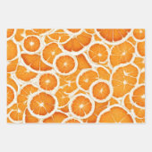 Orange Fruit Slices Geschenkpapier Set (Vorderseite 2)