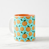 Orange Fruit Tasse (Vorderseite Links)