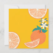Orange Fruity Birthday Vielen Dank (Rückseite)